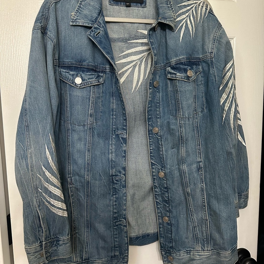 Express Light Blue Denim Jacket